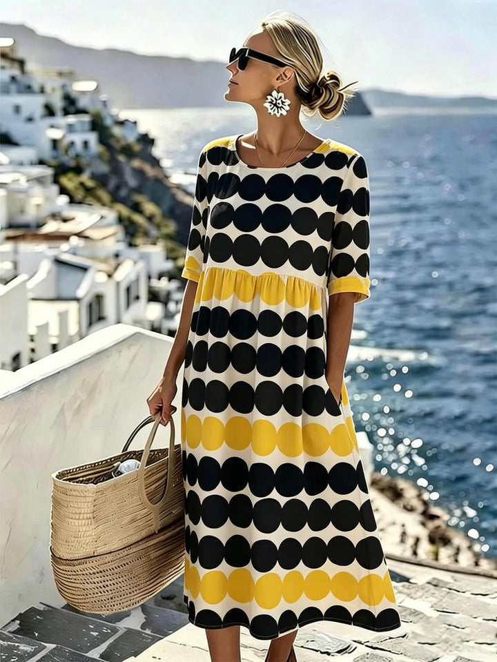 Hanna - Retro-Punkte-Kleid