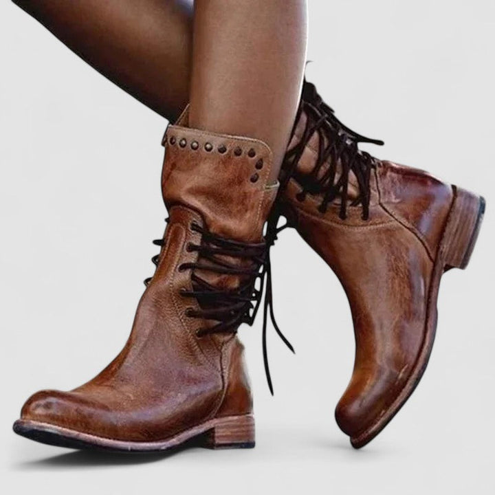 Rachel | Vintage-Schnürstiefeletten