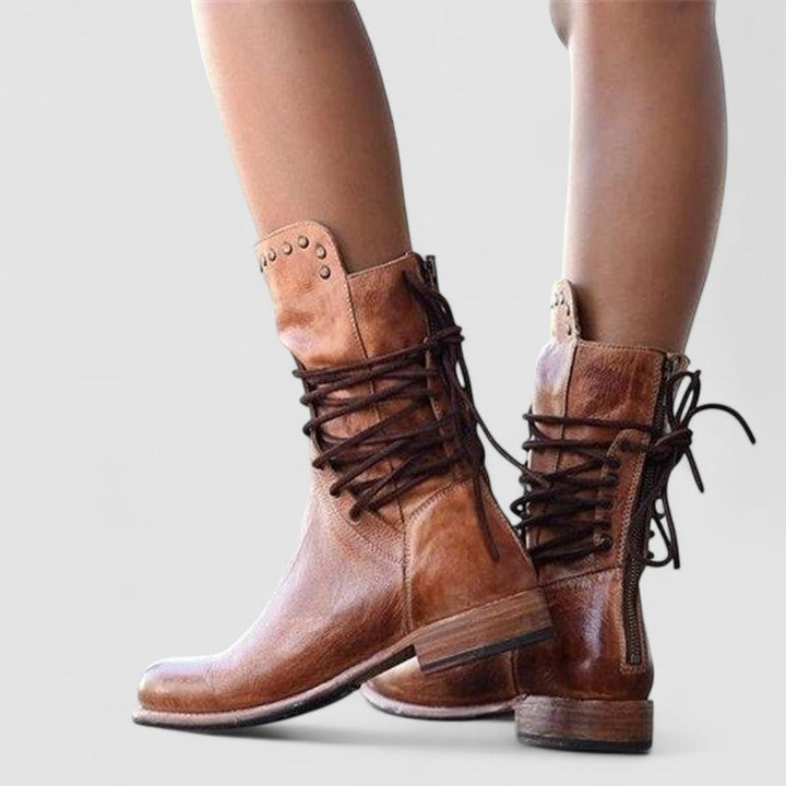 Rachel | Vintage-Schnürstiefeletten