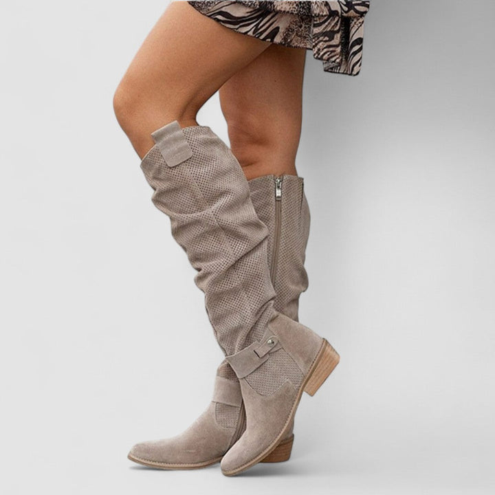 Georgiana | Slouch Western Kniestiefel