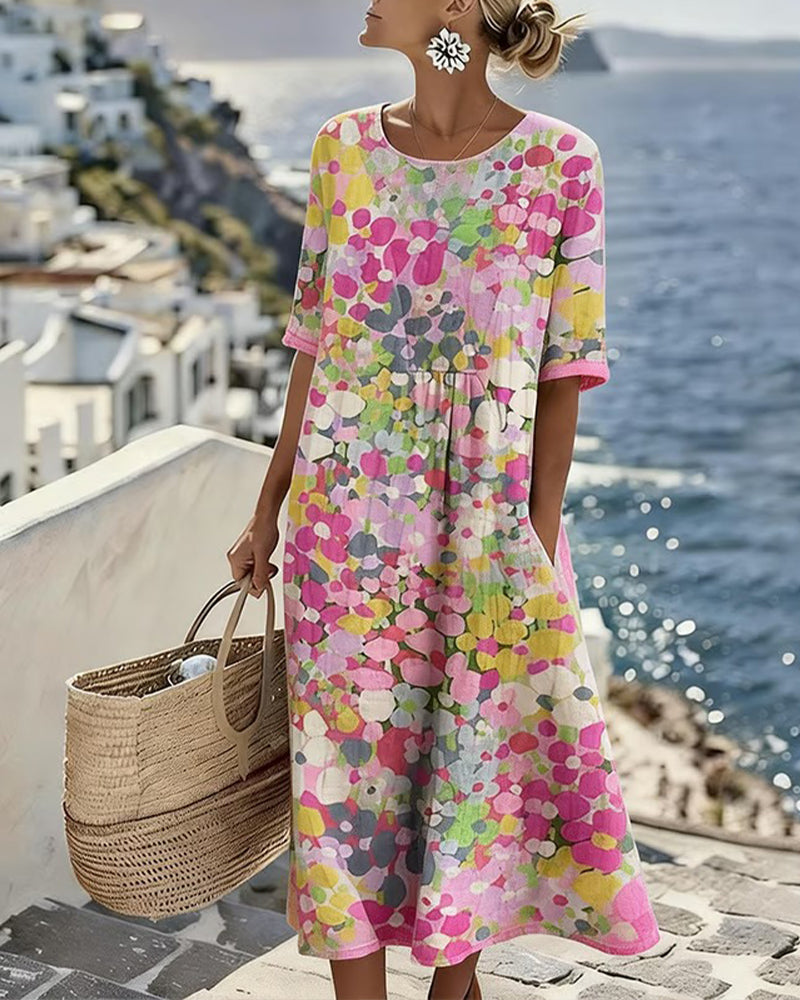 Elena - Geblümtes Sommerkleid