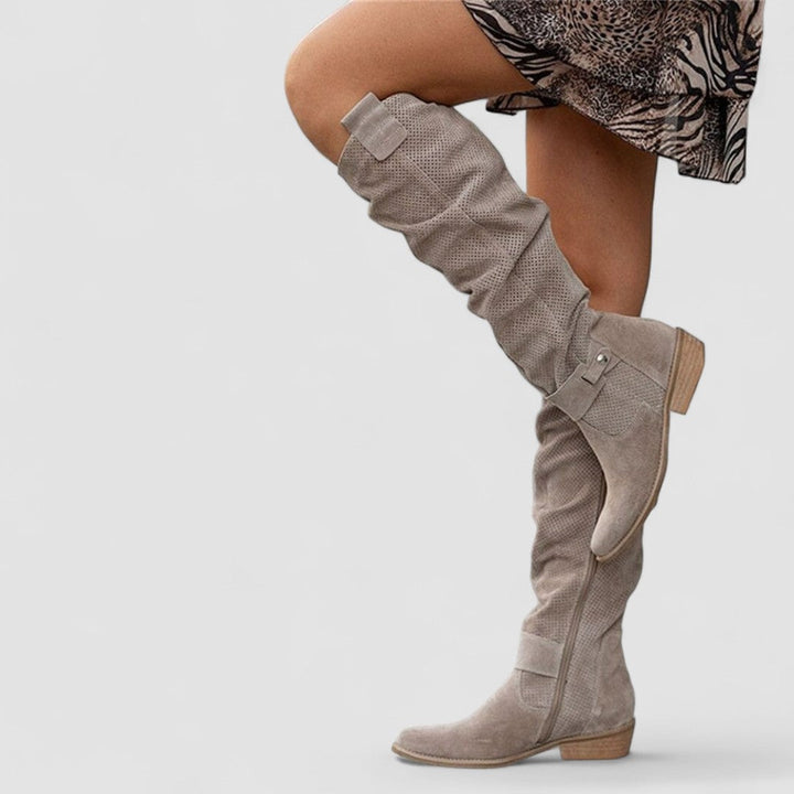 Georgiana | Slouch Western Kniestiefel