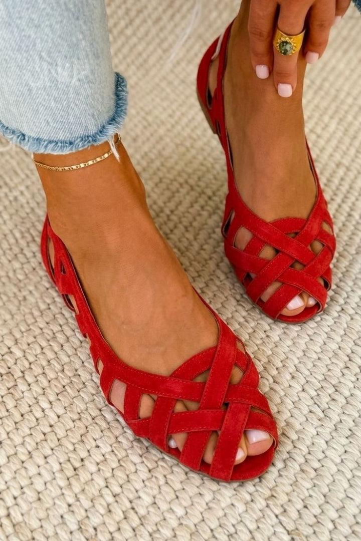 Helena – Geflochtene Sommersandalen