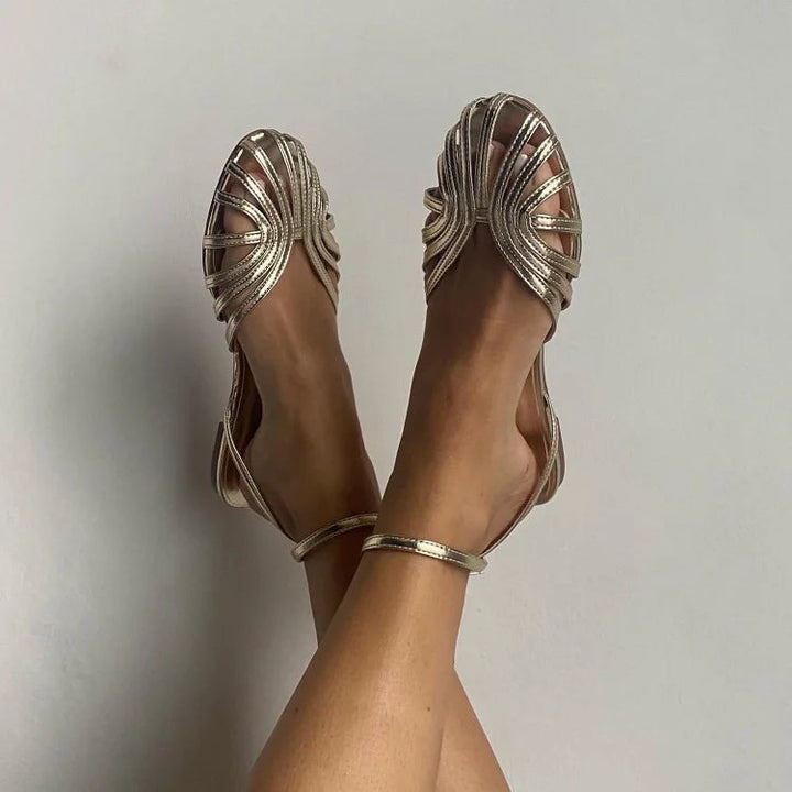 Tanja – Elegante Schmuck-Sandalen