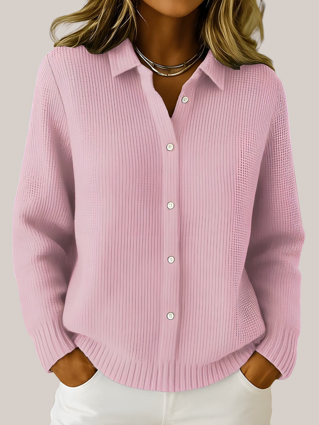 Emma - Klassische Kuschelige Strickjacke