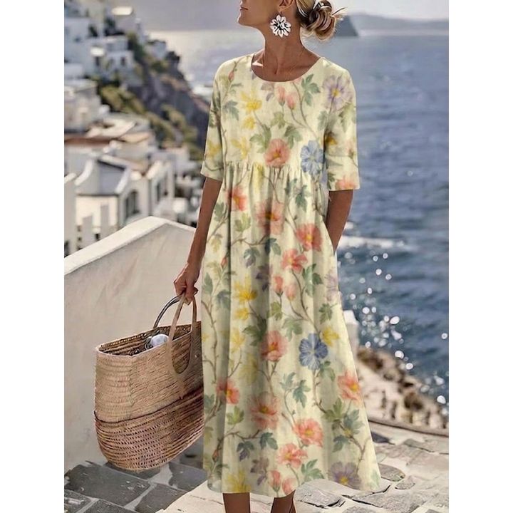 Antonia - Geblümtes Sommerkleid