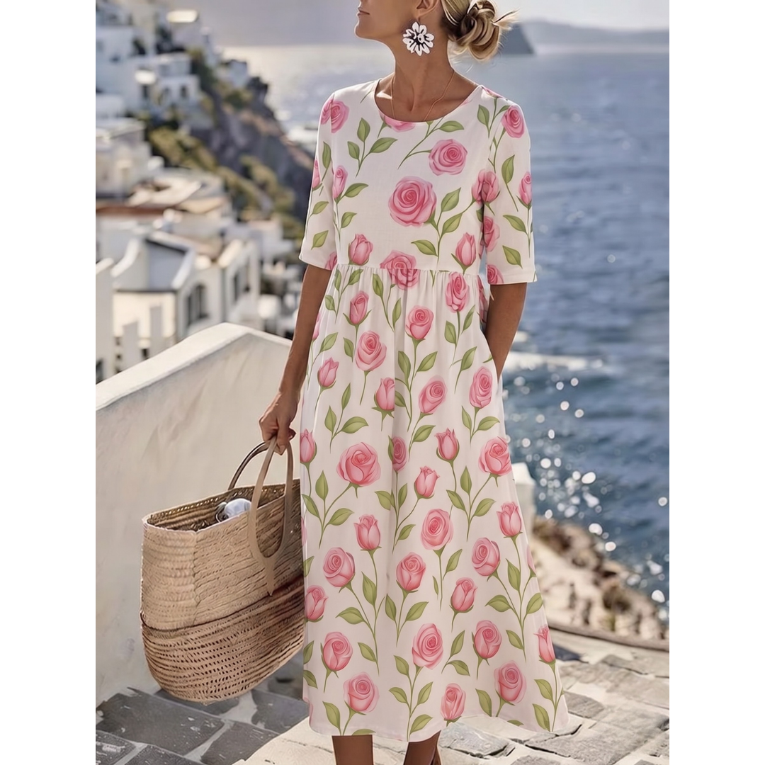 Sophie - Geblümtes Sommerkleid