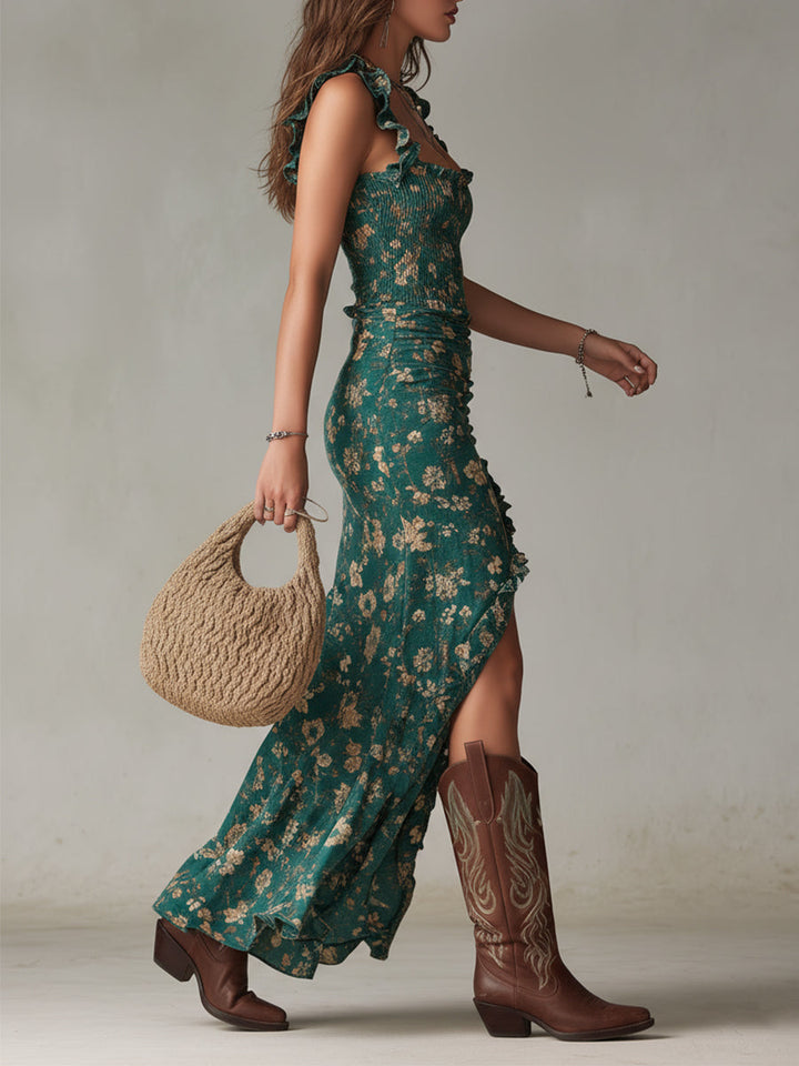 Bianca - Boho-Print-Kleid