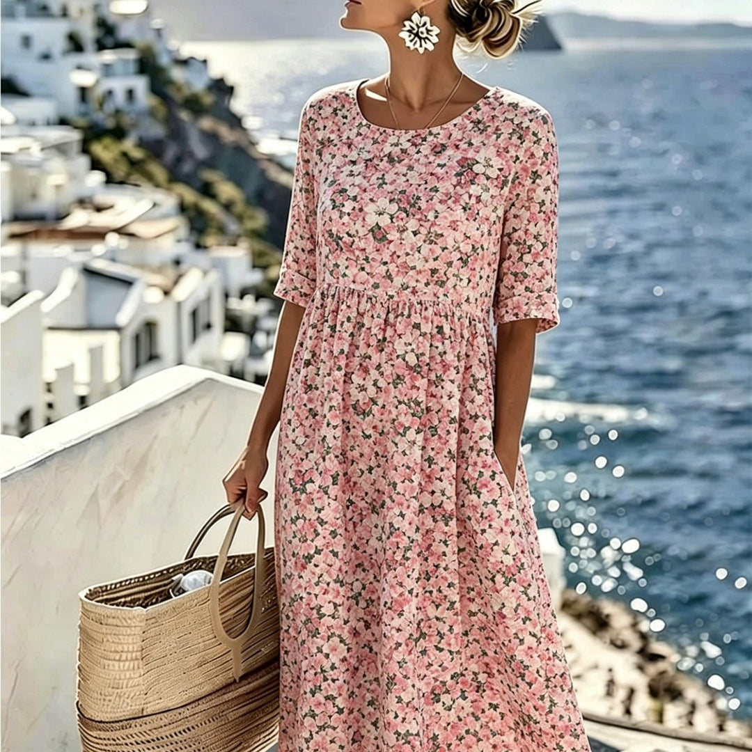 Kamilla - Geblümtes Sommerkleid