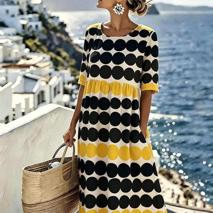 Hanna - Retro-Punkte-Kleid