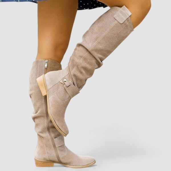 Georgiana | Slouch Western Kniestiefel