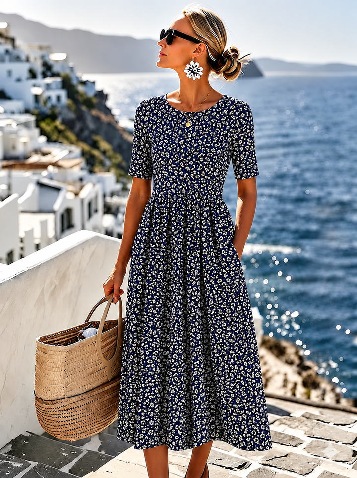 Sarah - Müheloses Blumenkleid