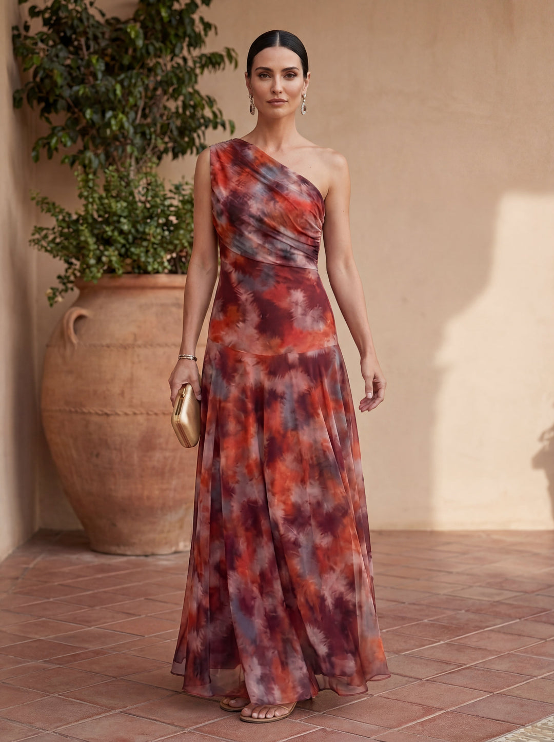 Uma - Fließendes Maxikleid