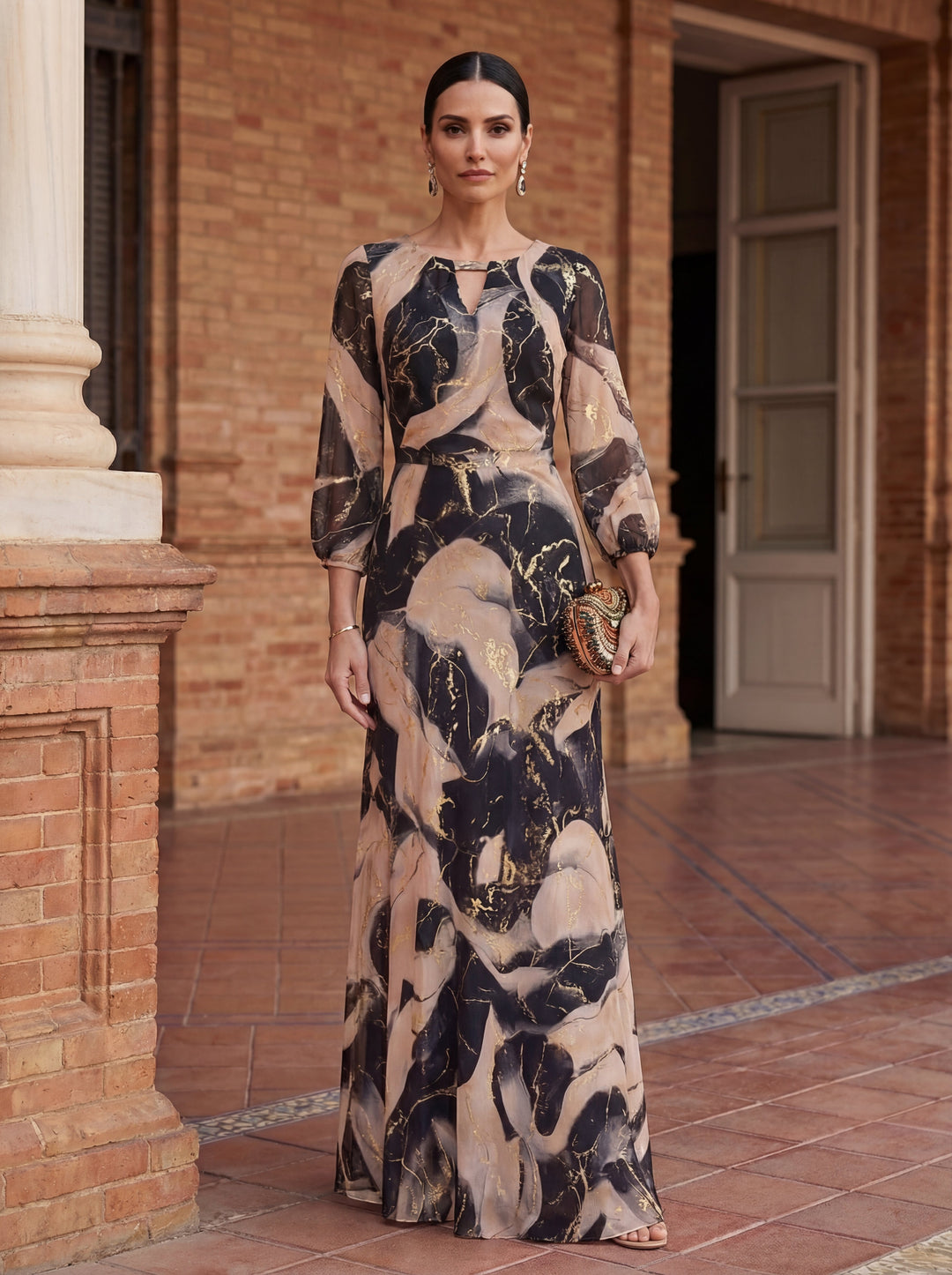 Mia - Bedrucktes Kleid