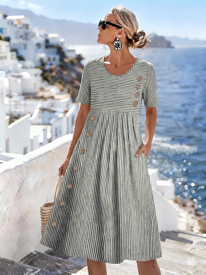 Claudia - Atmungsaktives Komfortkleid