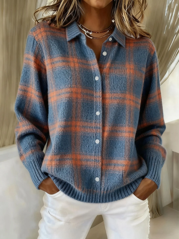 Élise - Kuschelige Legere Strickjacke