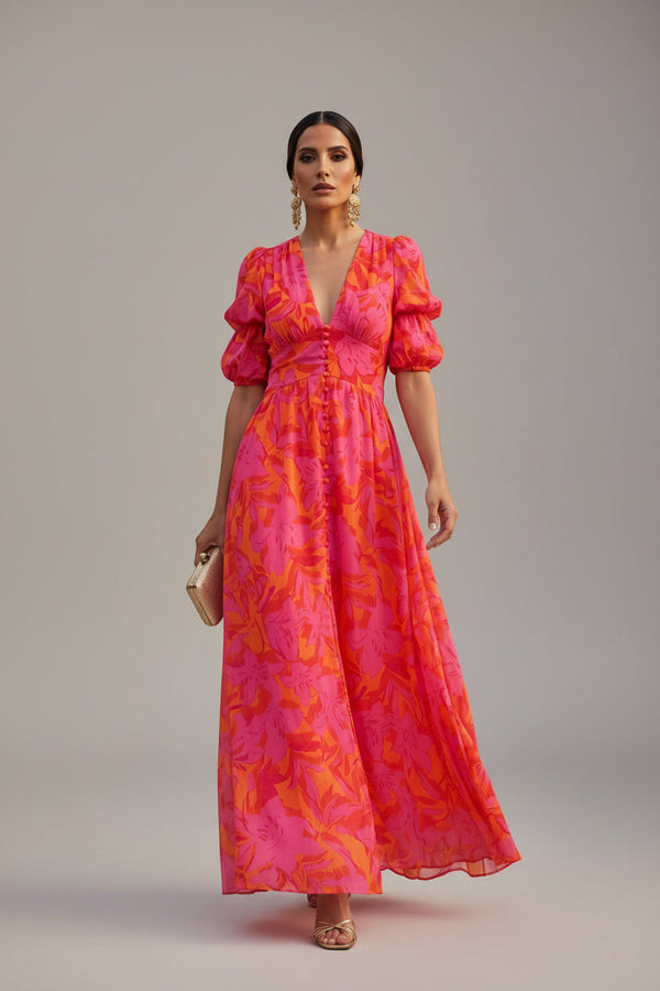 Olvera - Fließendes Kleid