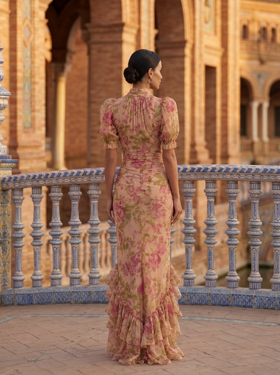Rosario - Aquarell-Blumenkleid
