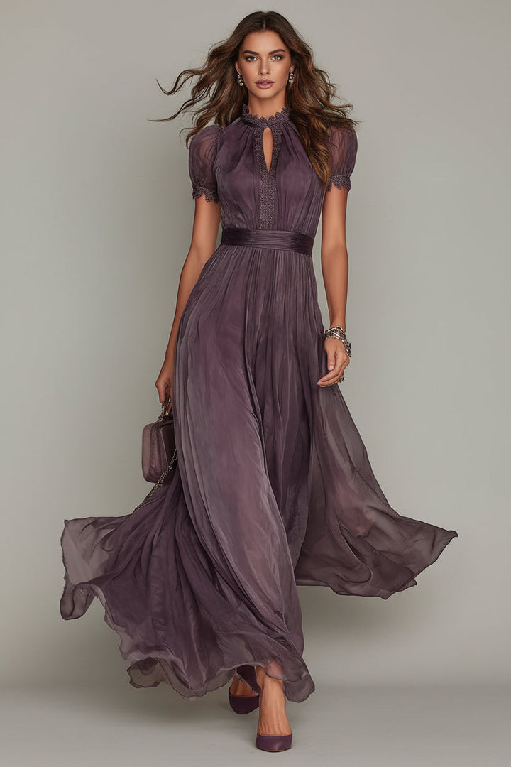 Flavia - Kleid mit Tropfenausschnitt