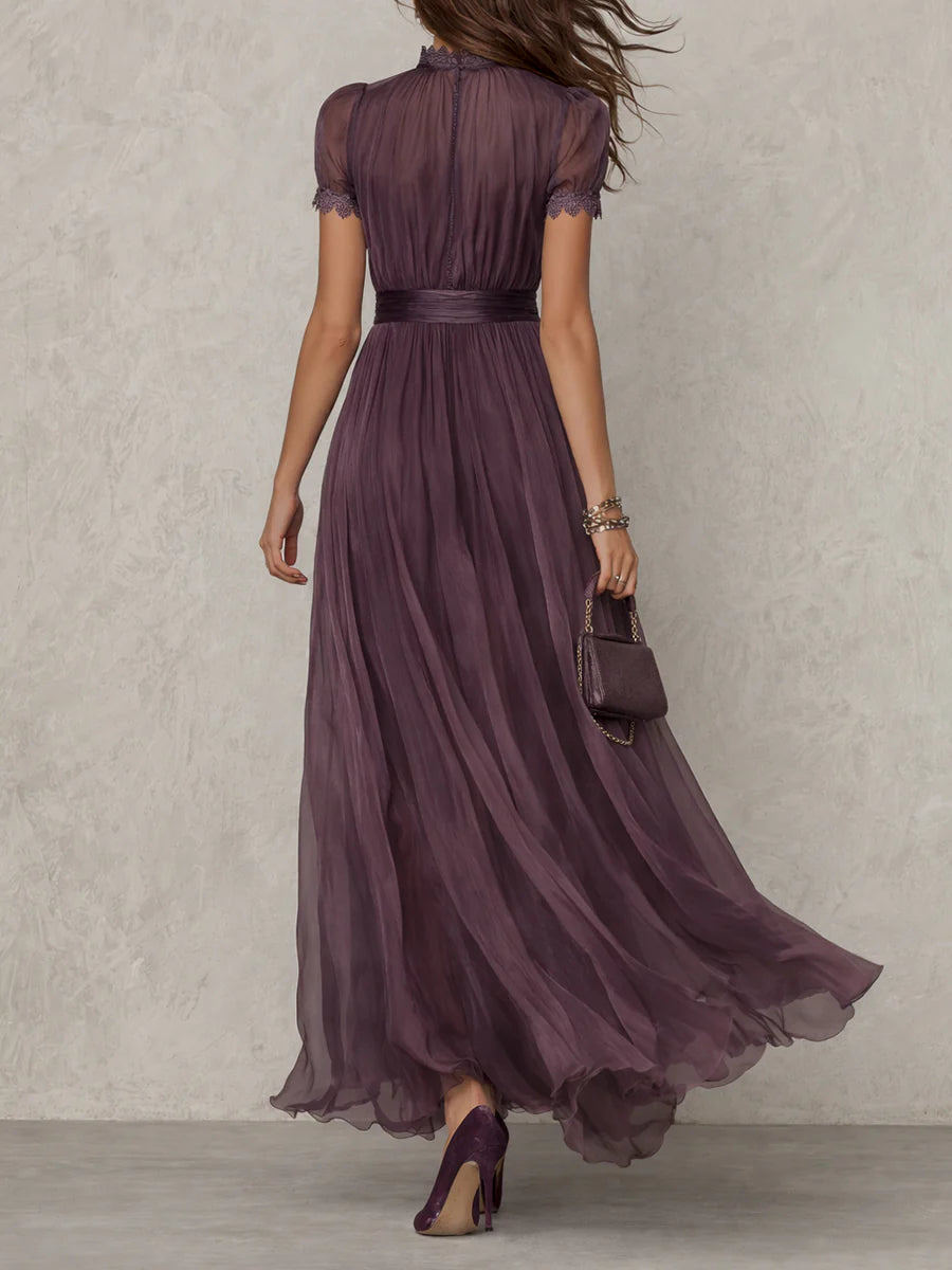 Flavia - Kleid mit Tropfenausschnitt
