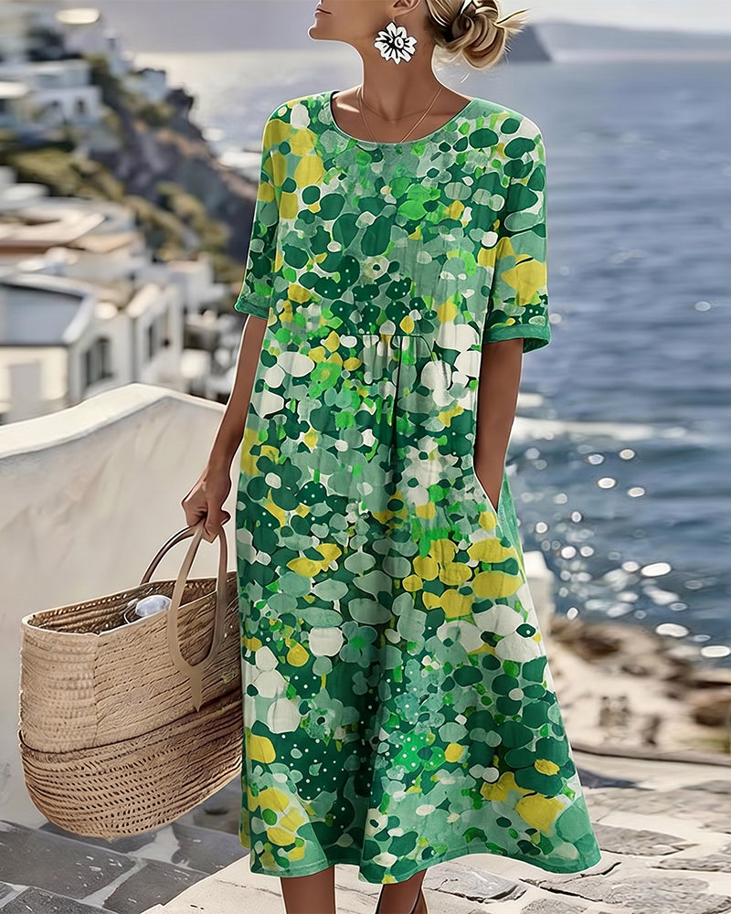 Elena - Geblümtes Sommerkleid