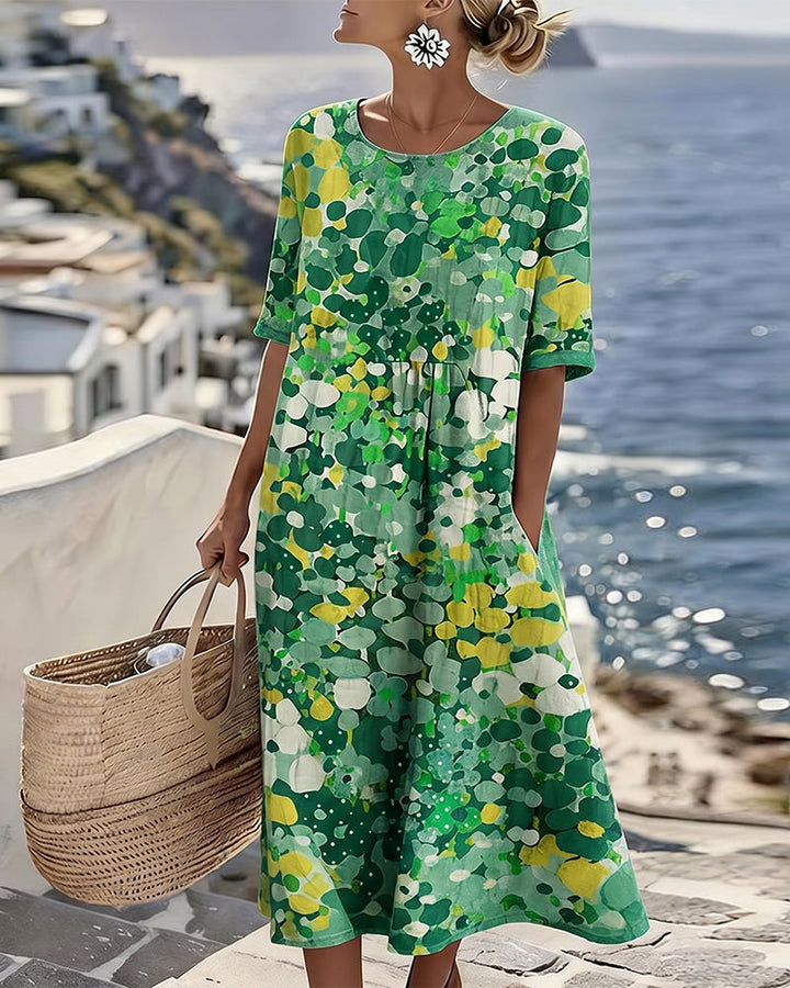 Elena - Geblümtes Sommerkleid