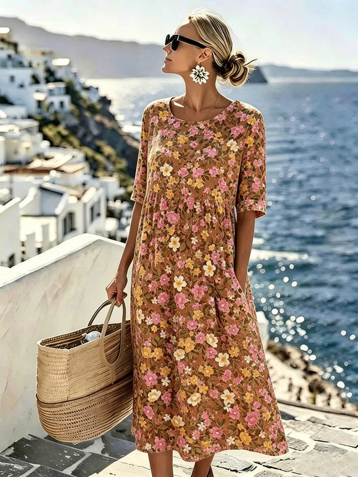 Saskia - Wildblumenwiesen-Kleid