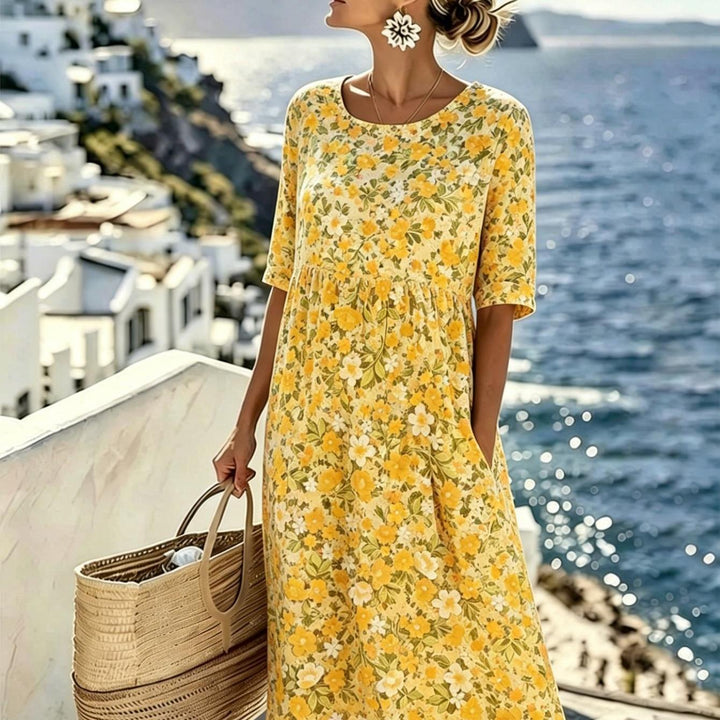 Margarete - Wildblumenwiesen-Kleid