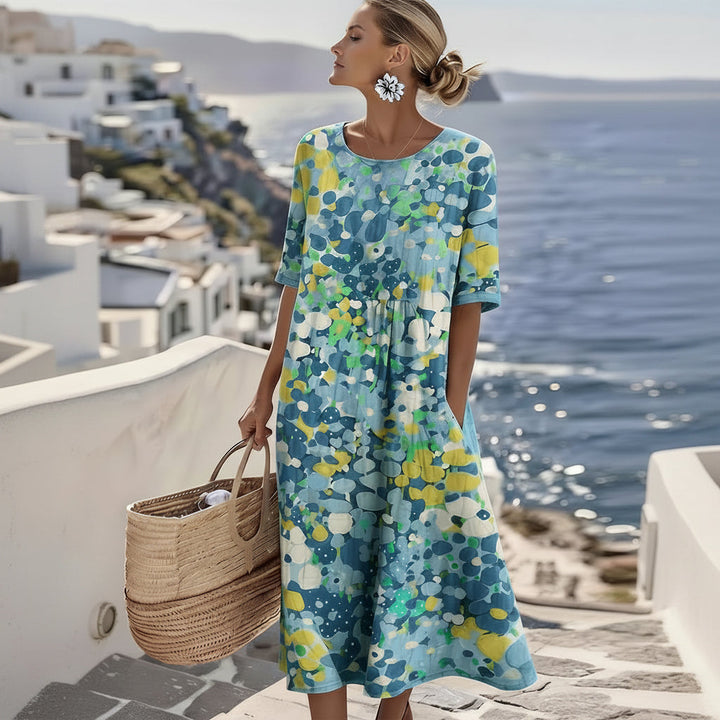 Elena - Geblümtes Sommerkleid