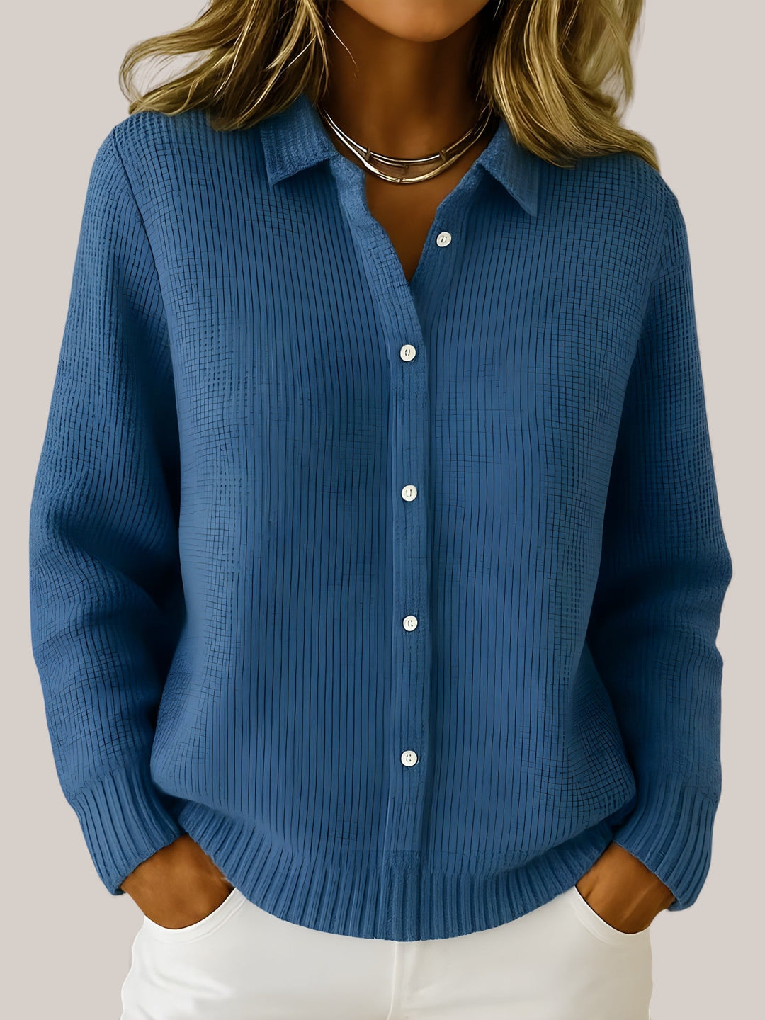 Emma - Klassische Kuschelige Strickjacke
