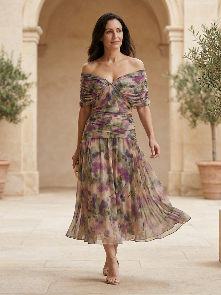 Santana - Plissiertes Kleid