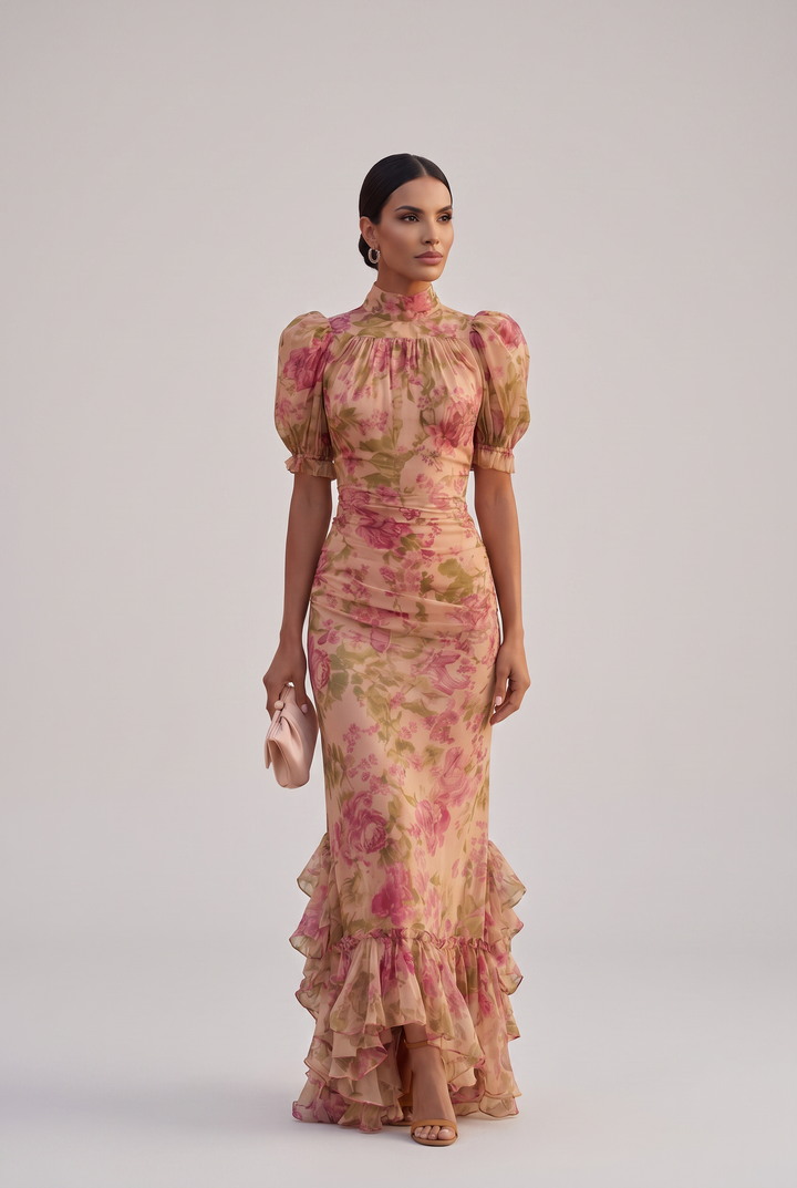 Rosario - Aquarell-Blumenkleid