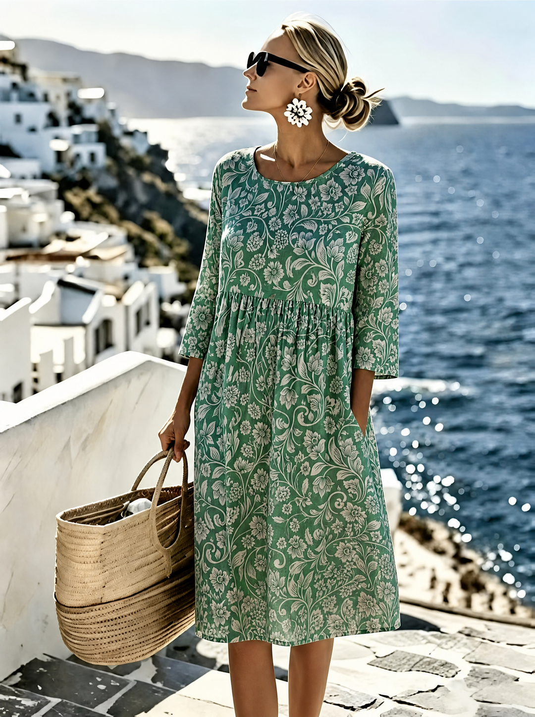 Mia - Geblümtes Sommerkleid