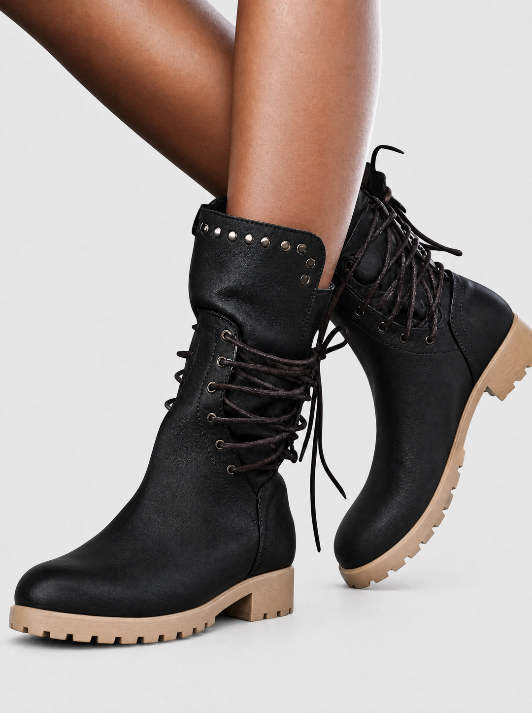 Rachel | Vintage-Schnürstiefeletten