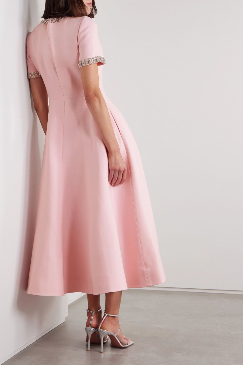 Zoe - Kleid mit Kristallbesatz